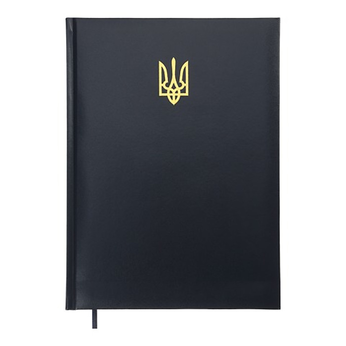 Щоденник датов. 2026 POWERFUL, A4, темно-синій, бумвініл/поролон