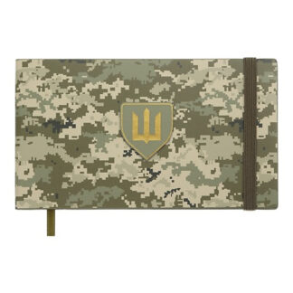 Щотижневик  датов. 2026 кишеньк. MILITARY, 153*87, світло-зелений, штуч. шкіра