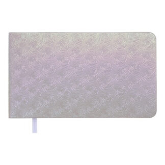 Щотижневик датов. 2026 кишеньк. BLOOM, 153*87, срібний, штуч. шкіра