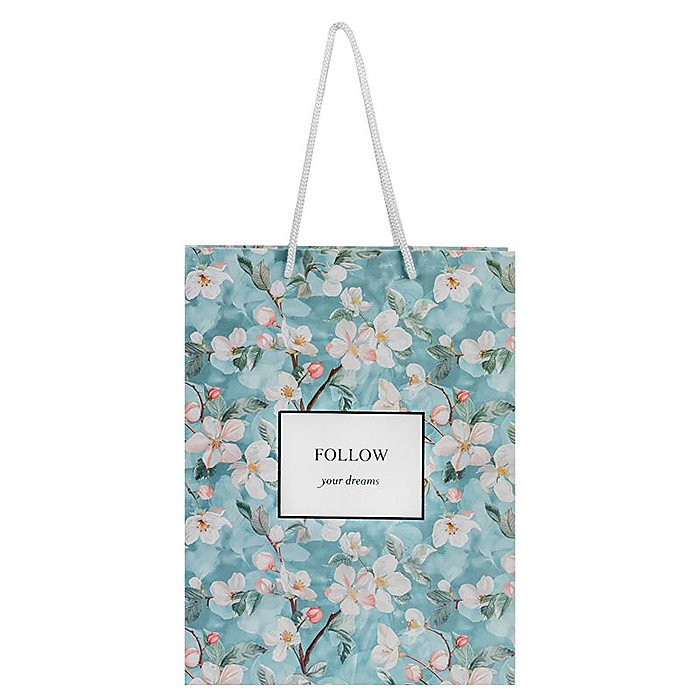 Пакет паперовий подарунковий, 18х24см, Gentle Blossom - Зображення 2