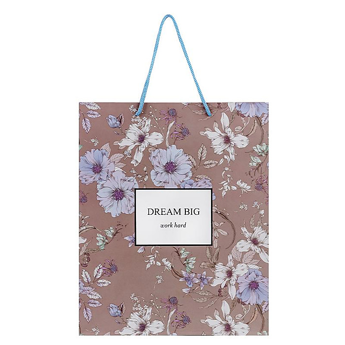 Пакет паперовий подарунковий, 26х32см, Blue Elegance - Зображення 2