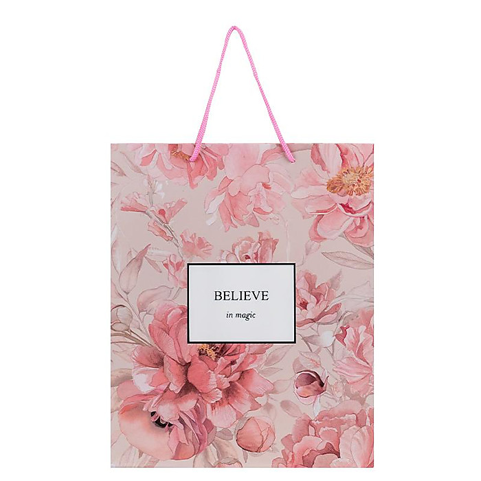 Пакет паперовий подарунковий, 26х32см, Peony Dreams - Зображення 2