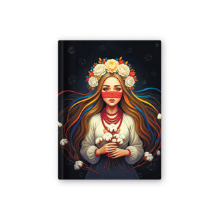 Блокнот "UA", А5, тверда обкл., 80 арк., кліт.