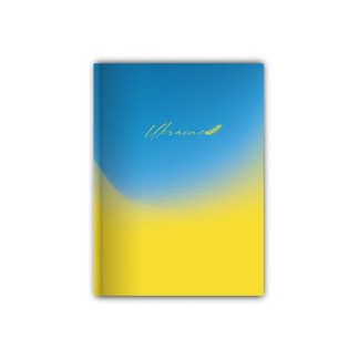 Блокнот "UA", А4, тверда обкл., 96 арк., кліт.