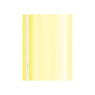 Папка-швидкозшивач А4 Economix Light з перфорацією, 140/100, жовта