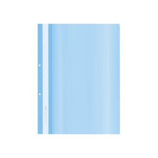 Папка-швидкозшивач А4 Economix Light з перфорацією, 140/100, блакитна