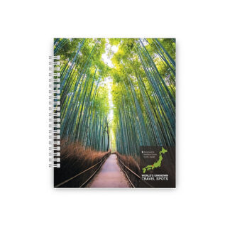 Блокнот "Невідомі куточки світу" В5, обкл. картон, 60 арк., кліт.