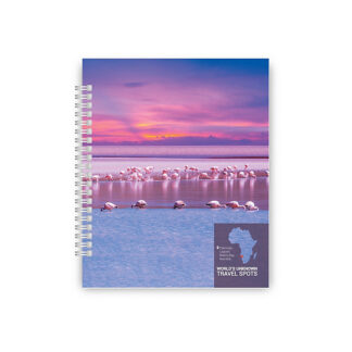 Блокнот "Невідомі куточки світу" В5, обкл. картон, 60 арк., кліт.