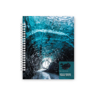 Блокнот "Невідомі куточки світу" В5, обкл. картон, 60 арк., кліт.