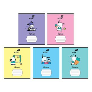 Зошит 12 арк., кл., софт тач + УФ лак об'ємний, PC