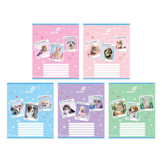 Зошит 12 арк., кл., софт тач + УФ лак, RH