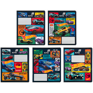 Зошит 12 арк., лін., софт тач + УФ лак, HW