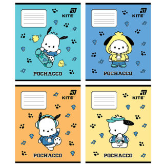 Зошит 12 арк., кос., софт тач + УФ лак об'ємний, PC