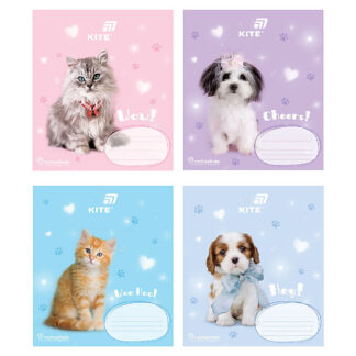 Зошит 12 арк., кос., УФ лак + глітер, RH