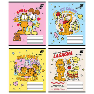 Зошит 12 арк., кос., софт тач + УФ лак, GF