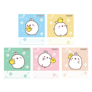 Зошит 18 арк., лін., софт тач + УФ лак об'ємний, ML