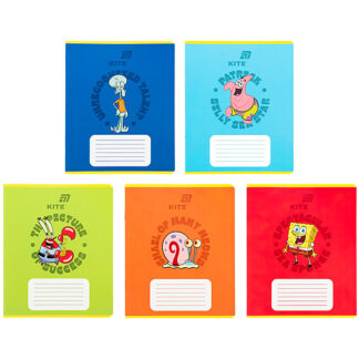 Зошит 18 арк., лін., софт тач + УФ лак об'ємний, SB