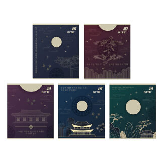 Зошит 48 арк., кл., фольга + УФ лак, Kite